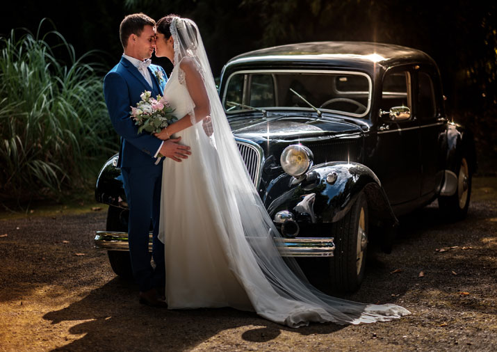 photo d'un couple marié à la Verrière évènement mariage